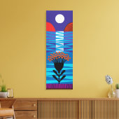 月花 キャンバスプリント (インサイチュ (リビング))