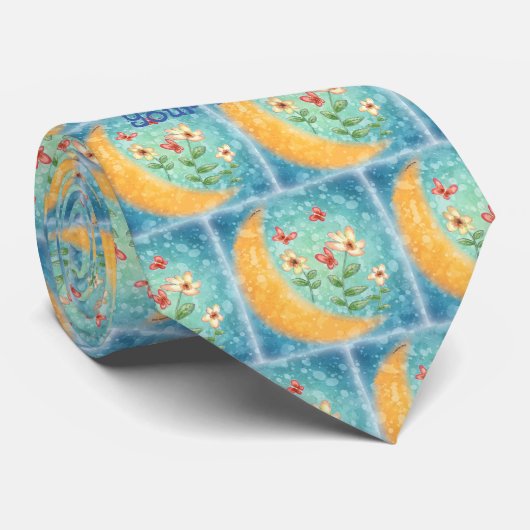 月花 ネクタイ (ロール)