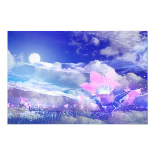 月花 フォトプリント            (正面)