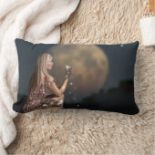 月花 ランバークッション (ブランケット)