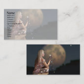 月花 名刺 (正面/裏面)