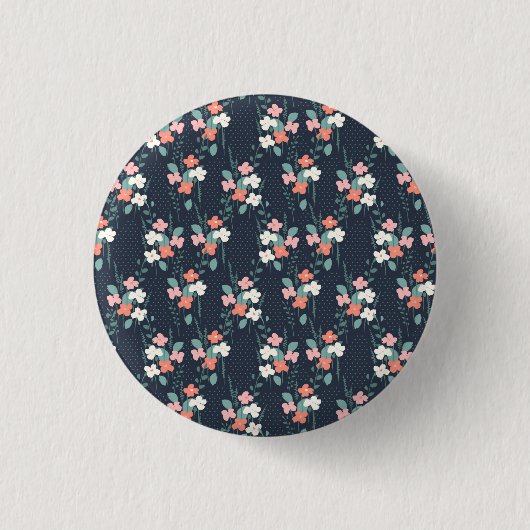 月花 缶バッジ (正面)