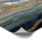 月花:質感のある優雅さ ポスター (角)