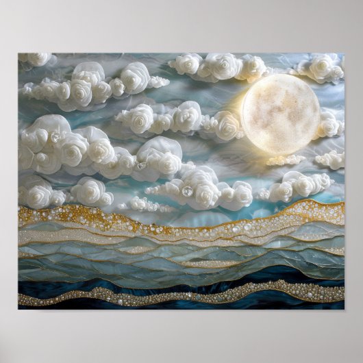 月花:質感のある優雅さ ポスター (正面)