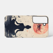 月蓮フローフォン SAMSUNG GALAXYケース (裏面横)