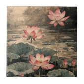 月蓮湖 (3) タイル (正面)