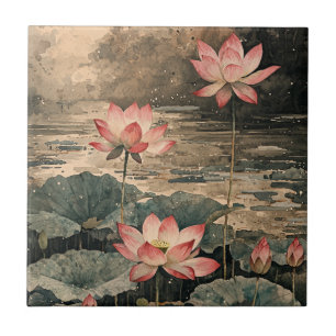 月蓮湖 (3) タイル