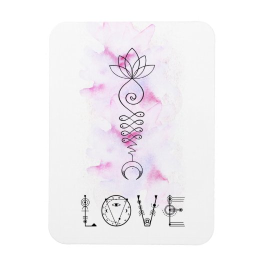 *~*月蓮華涅槃への道 マグネット (縦)