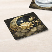 月蓮 スクエアペーパーコースター (アングル)