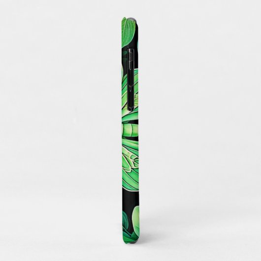 月蝶開花デザイン Case-Mate iPhoneケース (裏面/左)