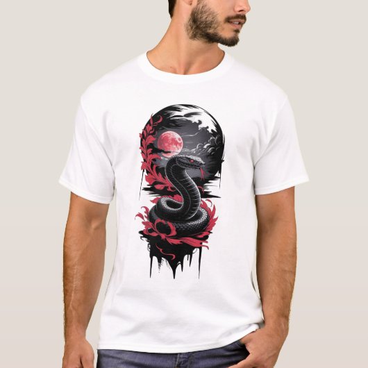 月血の守護者 ルナ・サーペント Tシャツ (正面)