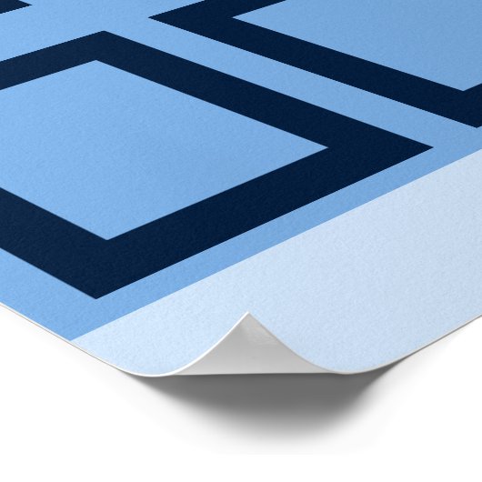 月表示の2.5X3IN写真社員 ポスター (角)