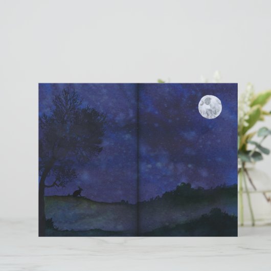 月見うさぎ真夜中のスクラップブックページ (スタンド正面)