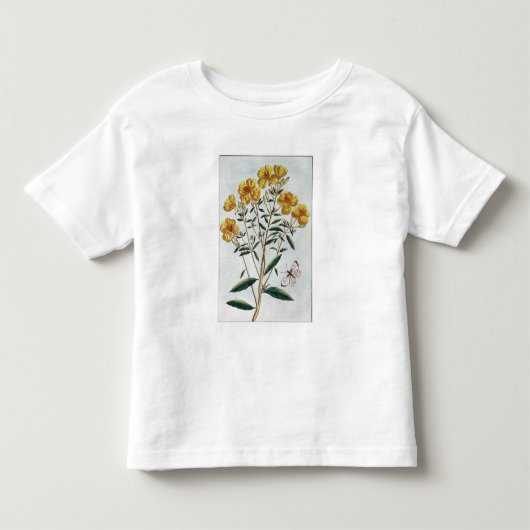 月見草は、「コレクションPrecieからの73をめっきします トドラーTシャツ (正面)