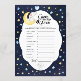 月象の赤ちゃんシャワー価格ゲームの上で 招待状