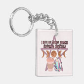 月走相、コーヒー、クリスタルについて キーホルダー (正面左)