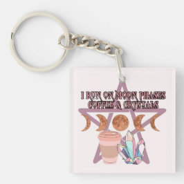 月走相、コーヒー、クリスタルについて キーホルダー