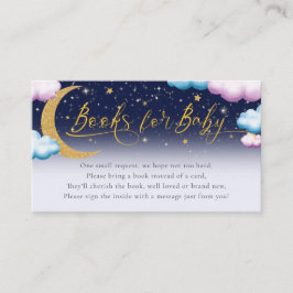 月越しにジェンダーがベビーの本を明かす エンクロージャーカード