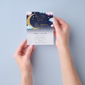 月越しに男女のパーティーを明かす チラシ (手)