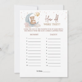 月越しゲームカードは何歳だった 招待状