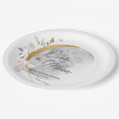 月越しフローラボー男女兼用ホ ペーパープレート (アングル)