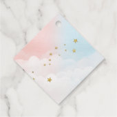 月越し性別を明らかにありがとう フェイバータグ (裏面)