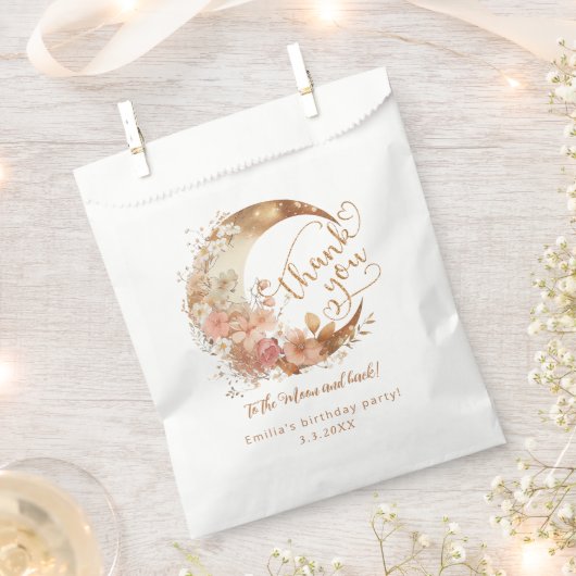 月越し感謝していに夢を見る フェイバーバッグ (クリップ留めされた状態)