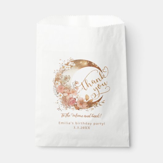 月越し感謝していに夢を見る フェイバーバッグ (正面)