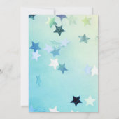 月越し – スター結婚リー 招待状 (裏面)