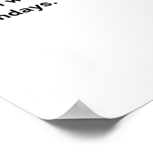 月退職した日に幸せであるおもしろい人 ポスター (角)