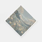 月野パーソナライズされた スタンダードランチョンナプキン (角)