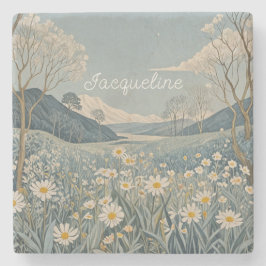 月野パーソナライズされた ストーンコースター