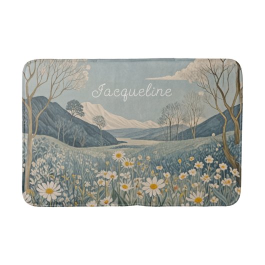 月野パーソナライズされた バスマット (正面)