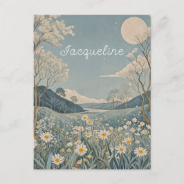 月野パーソナライズされた ポストカード
