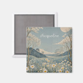 月野パーソナライズされた マグネット (正面/裏面)