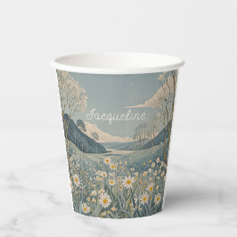 月野パーソナライズされた 紙コップ