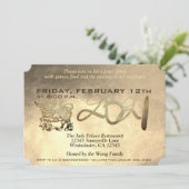 月金属中国の牛2021年正月招待状 シーズンカード (スタンド正面)