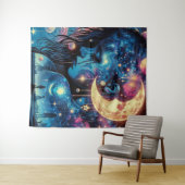 月静かの下で叫ぶ タペストリー (インサイチュ(横))