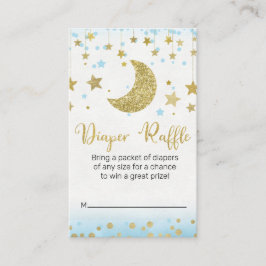 月面おむつラッフル要求インサート 名刺