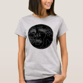 月面にいる人 Tシャツ (正面)