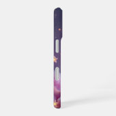 月面のカップル幽霊デザイン iPhone 16ケース (右側面)