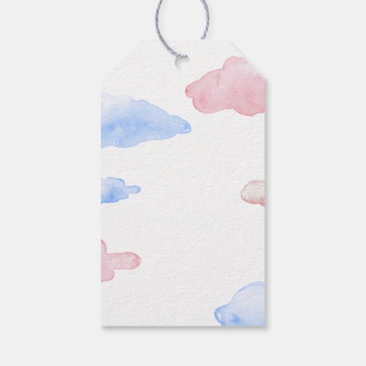 月面のジェンダーの明け方 ギフトタグ (裏面)