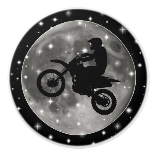 月面のバイク セラミックノブ (正面)