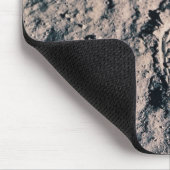 月面のフットプリント マウスパッド (コーナー)