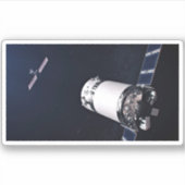 月面の門に近づくドラゴンxl宇宙船。 シール (正面)