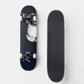 月面の門に近づくドラゴンxl宇宙船。 スケートボード (正面)