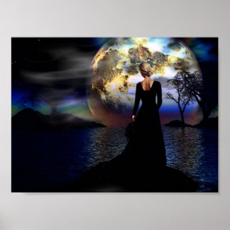 月面の ポスター