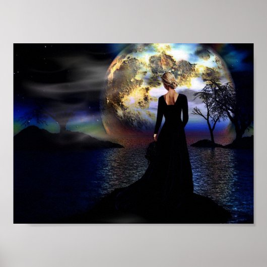 月面の ポスター (正面)