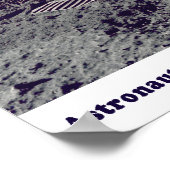 月面アポロ宇宙飛行士セルナン17 1972 ポスター (角)