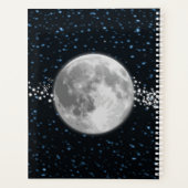 月面パーソナライズされたプランナー プランナー手帳 (裏面)